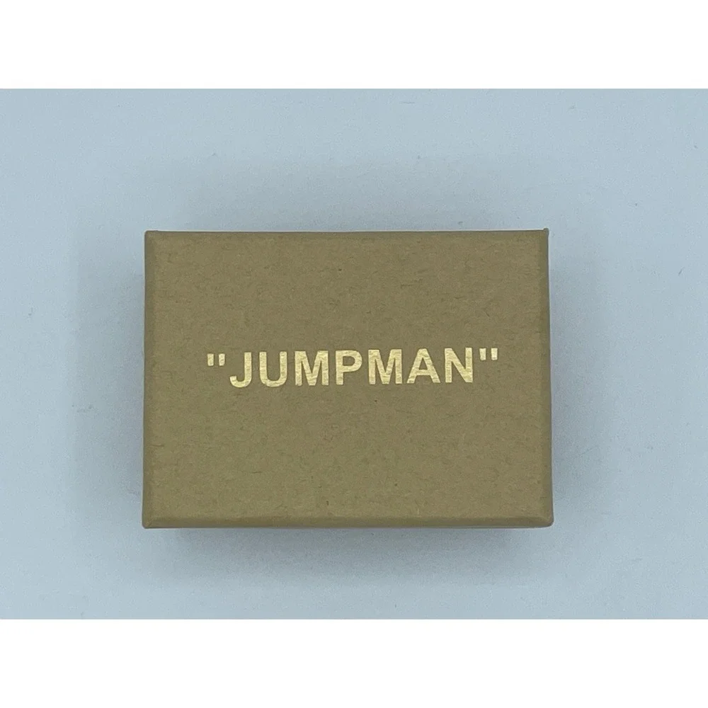 (2) Chicago Off White Nike Air Jordan I Keychain with box OG Red White High